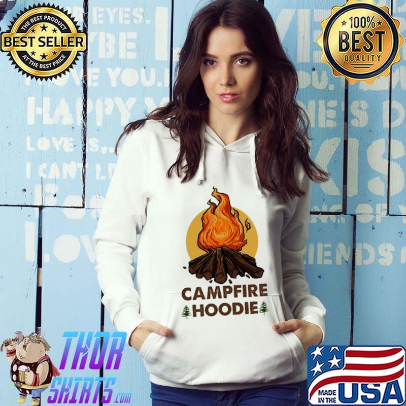Campfire Hoodie Camping Shirt