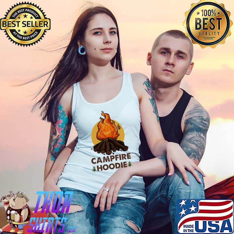 Campfire Hoodie Camping Shirt Tank Top