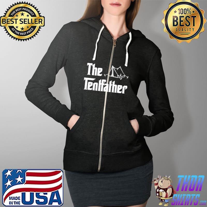 Camping The Tentfather Shirt Full Zip Hooded