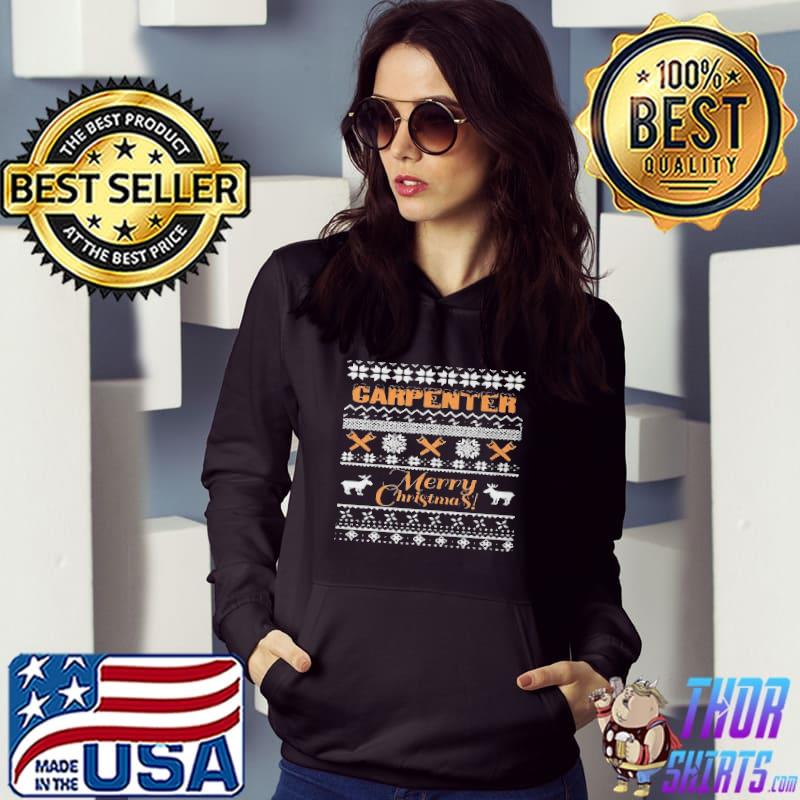 Carpenter merry christmas shirt