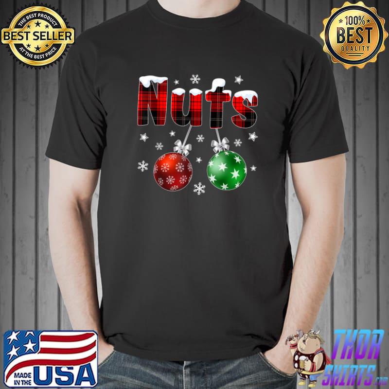 Chest Nuts Shirt Funny Matching Chestnuts Christmas Couples T-Shirt Unisex