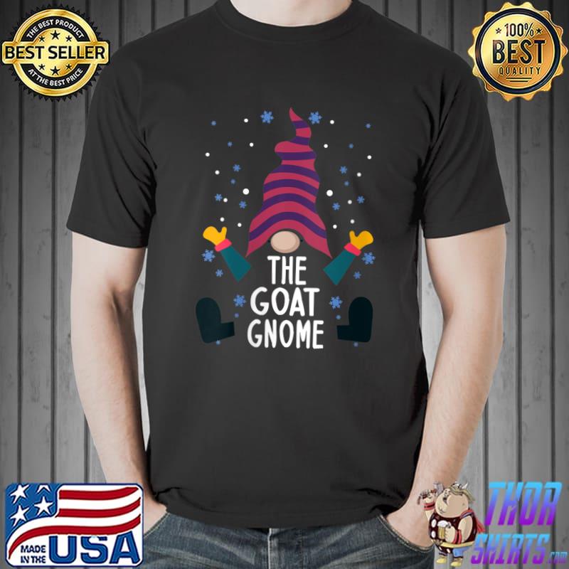 Christmas matching pjs for family christmas or Goat Gnome T-Shirt Unisex