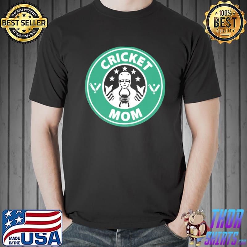 Cricket Mom Loves Starbucks Coffee Shirt Unisex