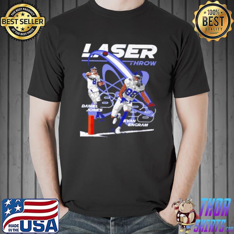 Daniel Jones and Evan Engram Laser Throw s Unisex