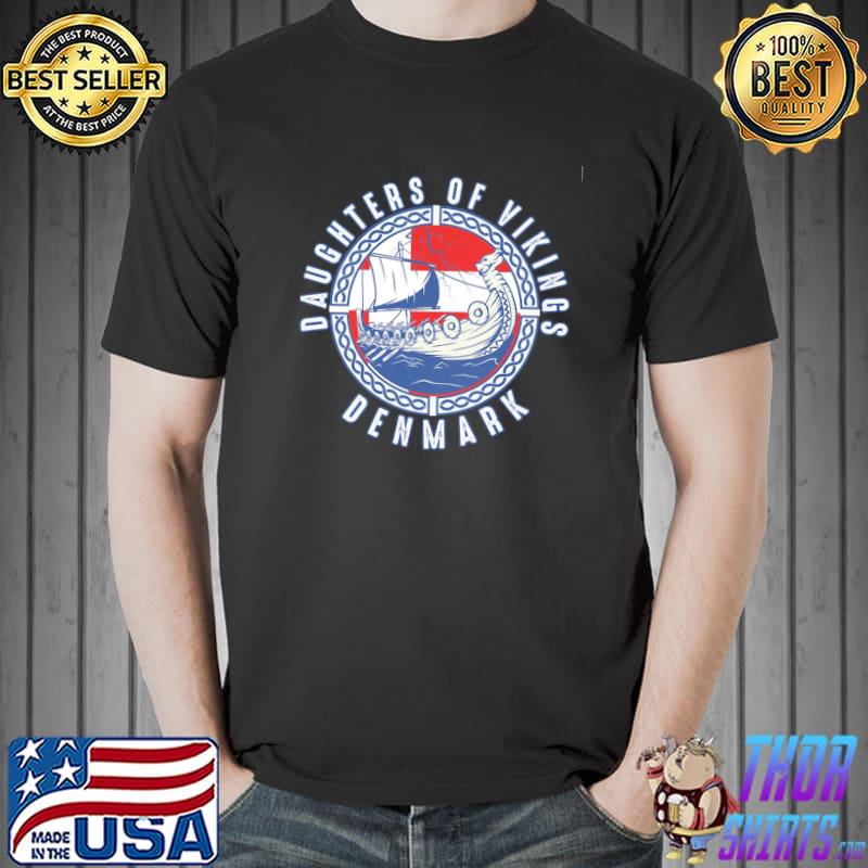 Daughters Of Vikings Denmark Shirt Unisex