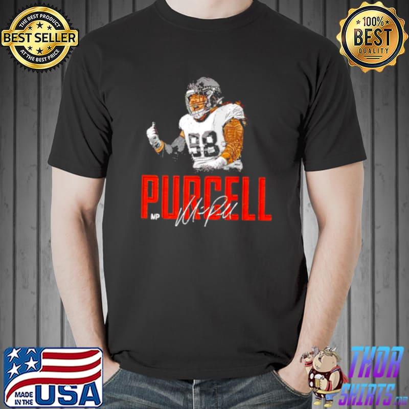 denver Football Mike Purcell player name signature s Unisex