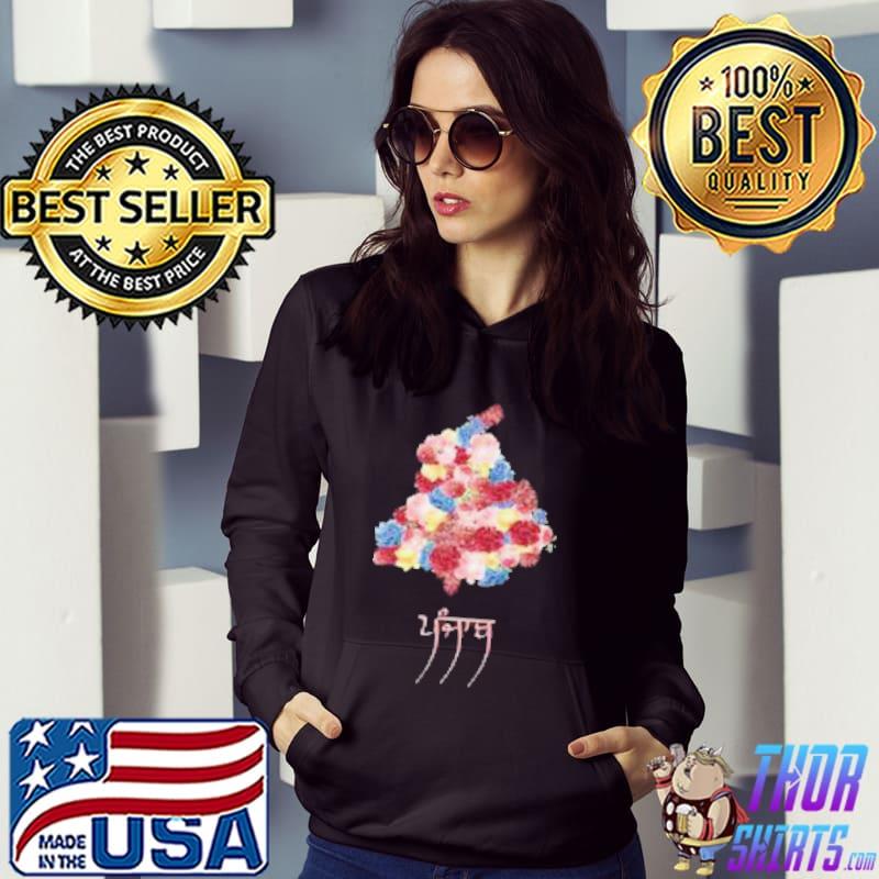 Flowers Threads Of Punjab Shirt