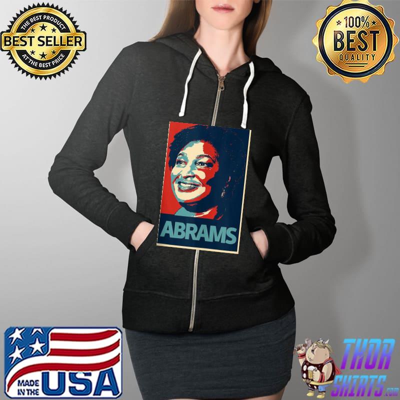 Funny Original Stacey Abrams Vintage Shirt Full Zip Hooded