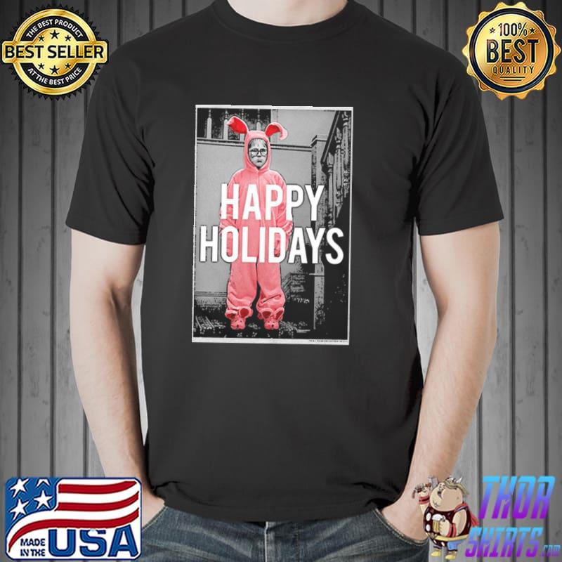 Funny Ralphie Happy Holidays A Christmas Story Shirt Unisex