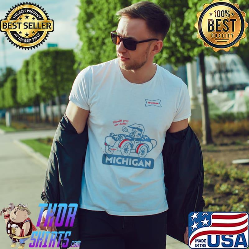 Funny Sonic buckle your eat belts Michigan Unisex