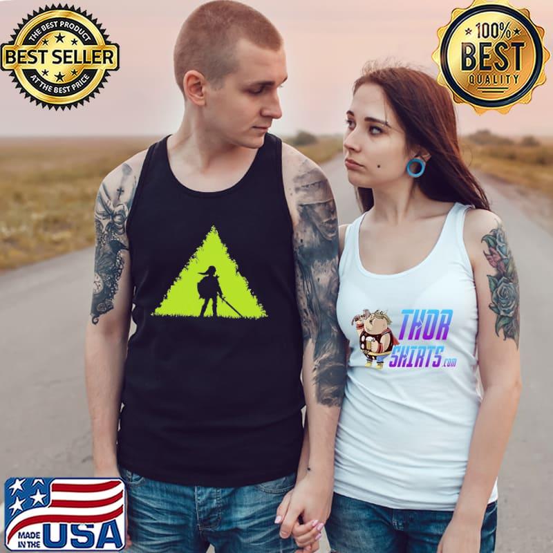 Funny tri Force Mythic Artifact Symbol Arcade Shirt Tank Top