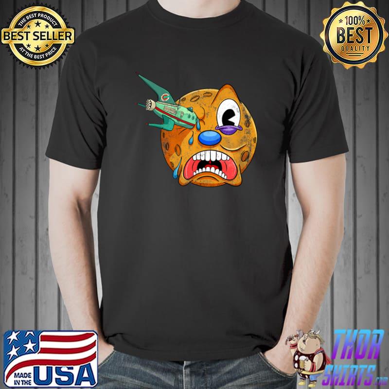 Future Moon Rocket Eye T-Shirt Unisex