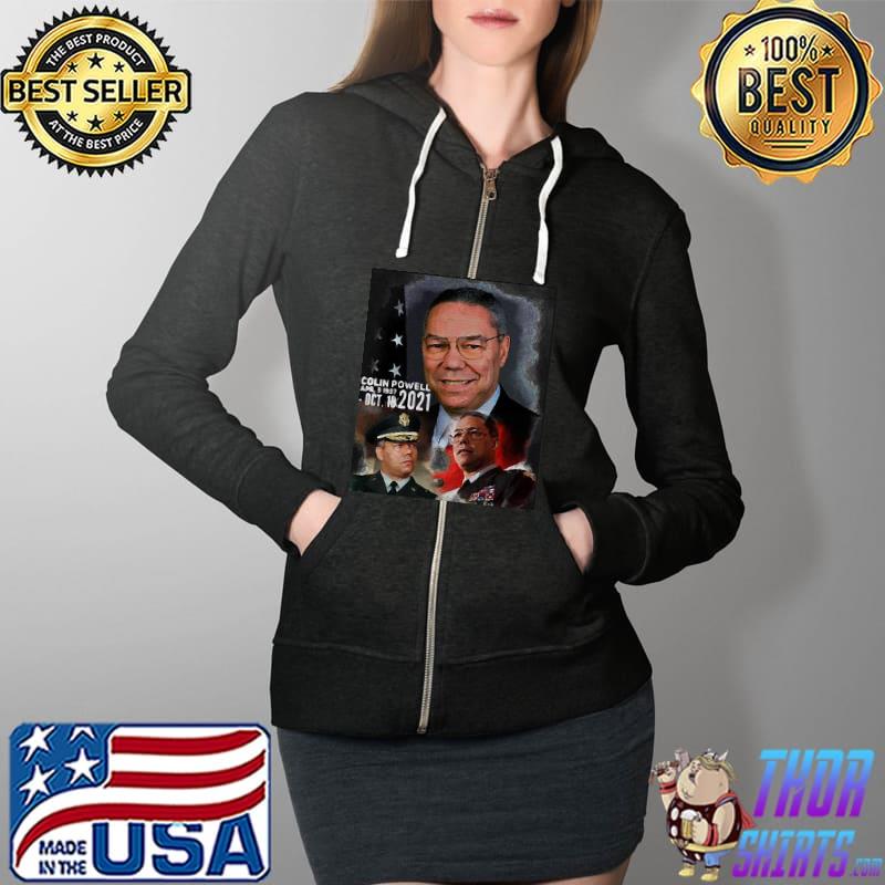 General Colin Powell 1937 – 2021 Shirt Full Zip Hooded