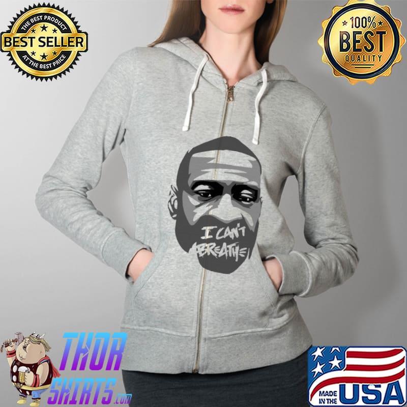 George Floyd I Can’t Breath Shirt Full Zip Hooded