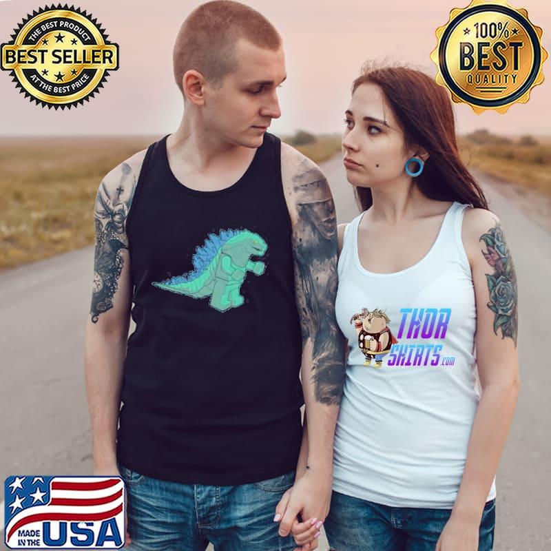 Gozilla Minizilla Shirt Tank Top