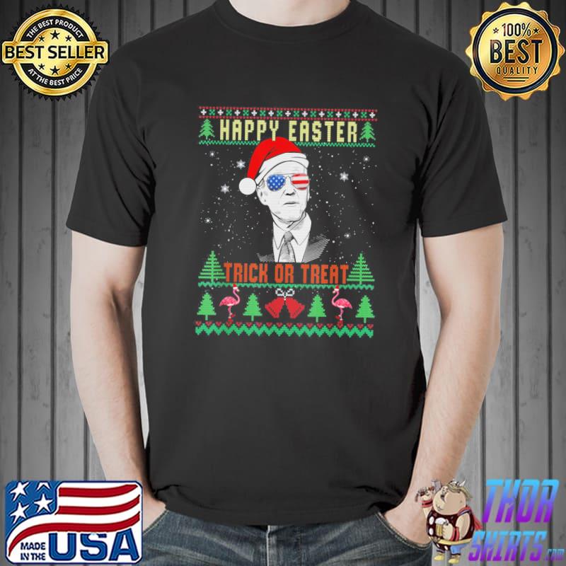 Happy Easter Trick Or Treat Costume, Ugly Christmas Sweater T-Shirt Unisex