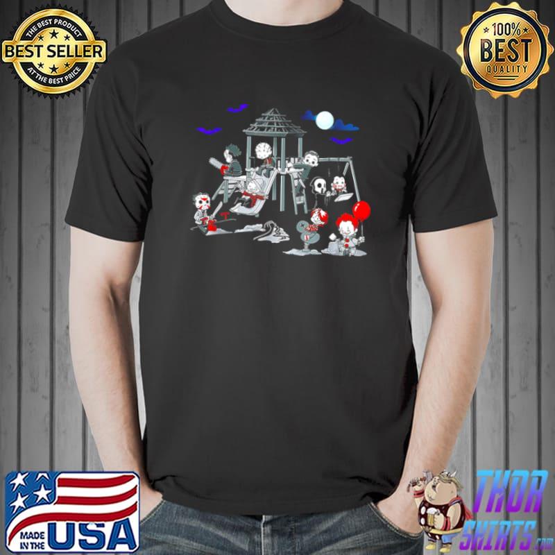 Horror Clubhouse In Park Halloween Costume Shirt Unisex