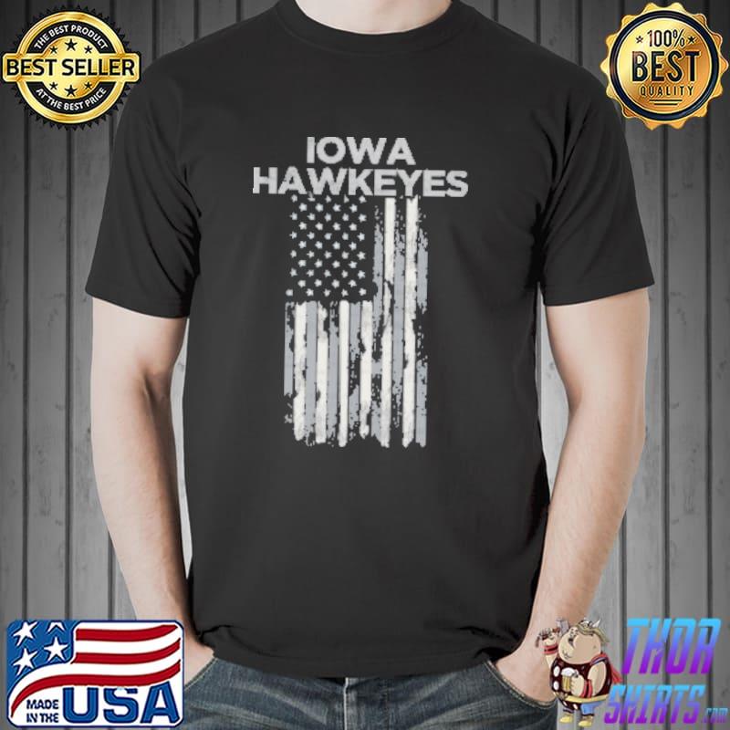 Iowa Hawkeyes America Flag Shirt