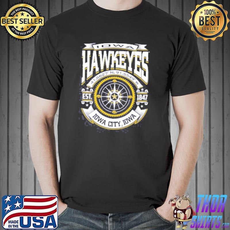 Iowa Hawkeyes Iowa City Iowa Est 1847 Shirt