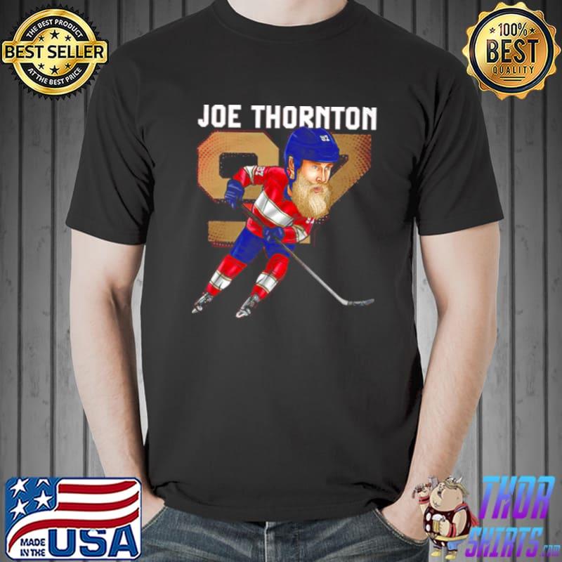 Joe Thornton Cartoon Florida Hockey Shirt Unisex