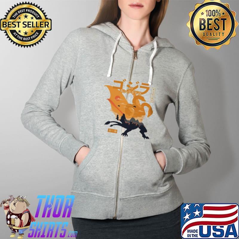 King Of Monsters Shirt Full Zip Hooded