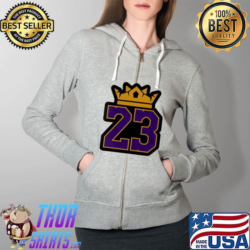Lebron James #23 Los Angeles Lakers s Full Zip Hooded