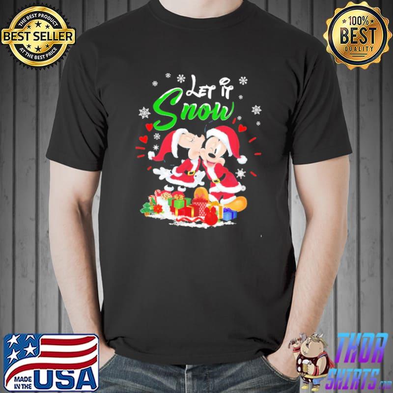 Let Is Snow Mickey Mouse Christmas s Unisex