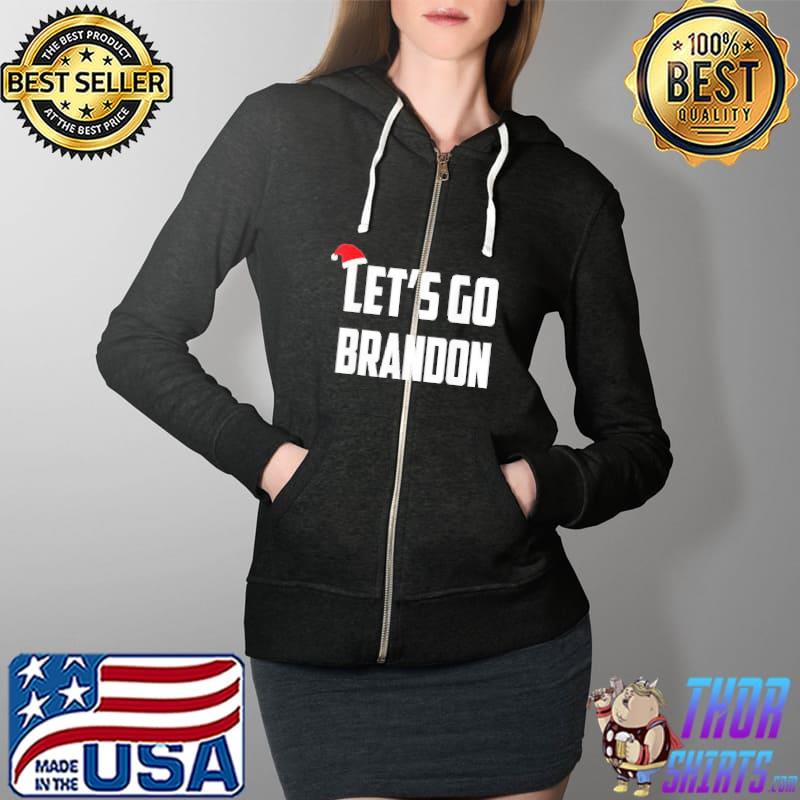 Let’s go brandon let’s go brandon santa hat s Full Zip Hooded
