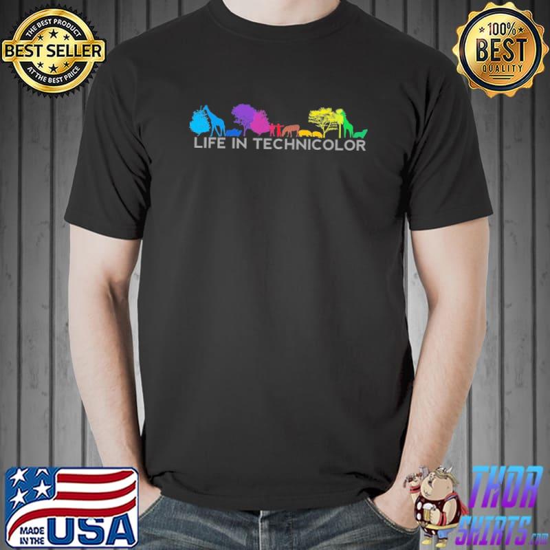 Life In Technicolor Colorful Shirt Unisex