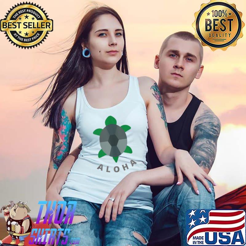 Nice aloha Hawaii Hawaiian Turtle Sea Animal Beach Kids Boys Cool T-Shirt Tank Top
