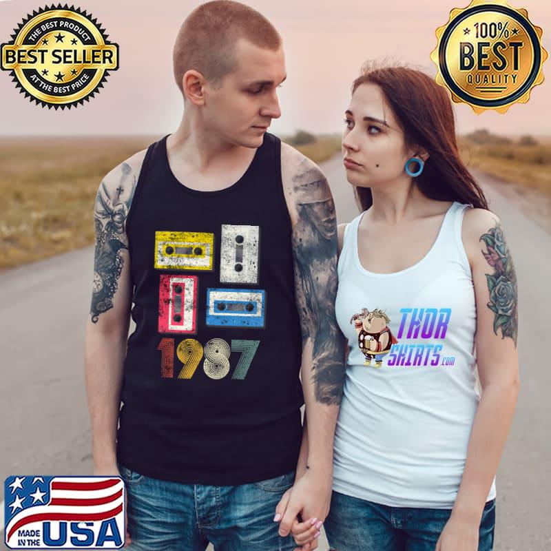 Nice catset vintage of 1987 T-Shirt Tank Top