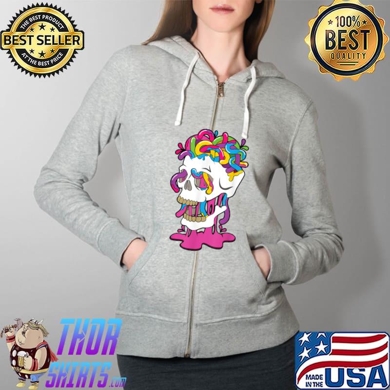 Nice cool skull design - graphic T-Shirt Full Zip Hooded