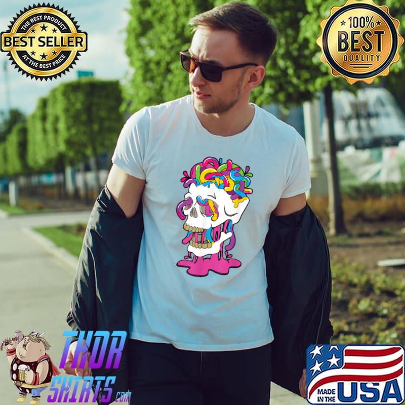 Nice cool skull design - graphic T-Shirt