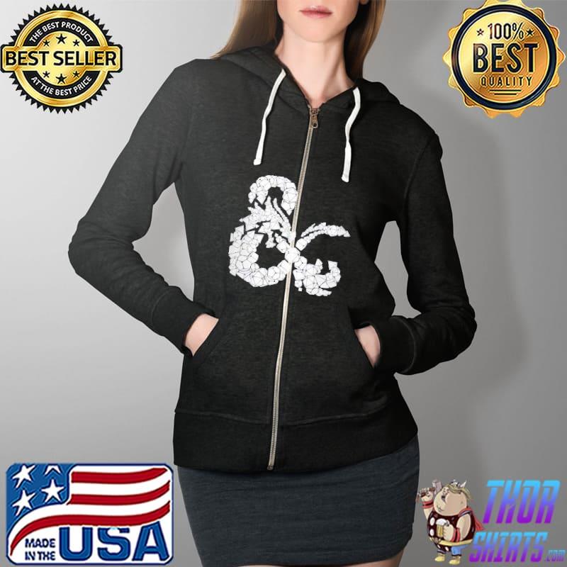 Nice dice And Dragon Shirt Full Zip Hooded