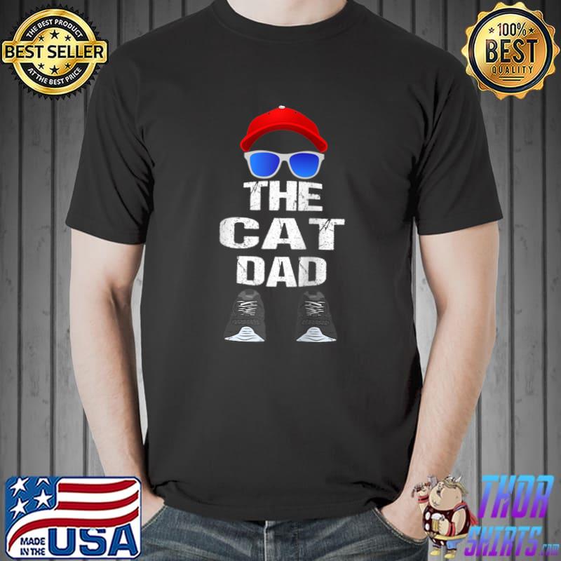 Nice mens Funny Cat Lover Dad Gift The Cat Dad T-s Unisex