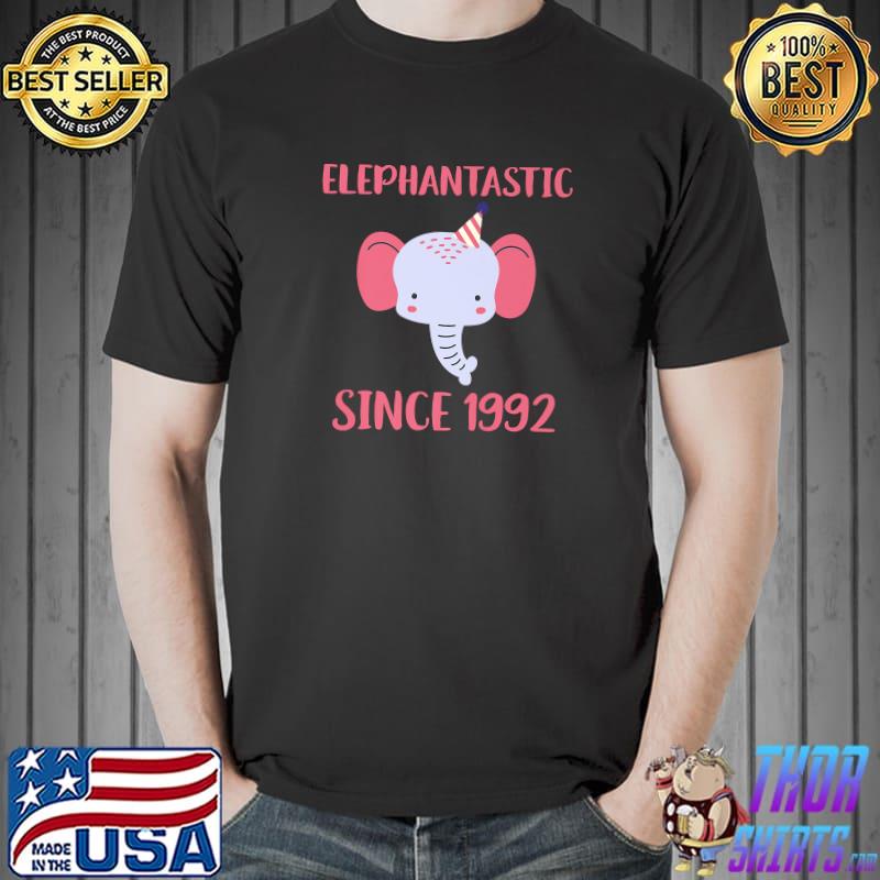 Nice my birthday 1992 birthyear elephant pun theme Premium T-Shirt Unisex