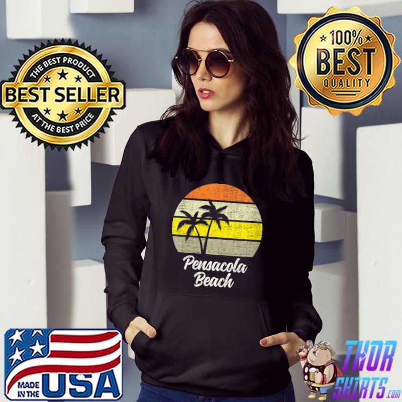 Nice pensacola Beach Vintage 70s Love Florida Surf Retro Sunset T-Shirt