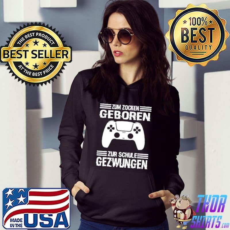 Nice PS5 Console Gamer Zum Zocken Geboren Unisex T-Shirt