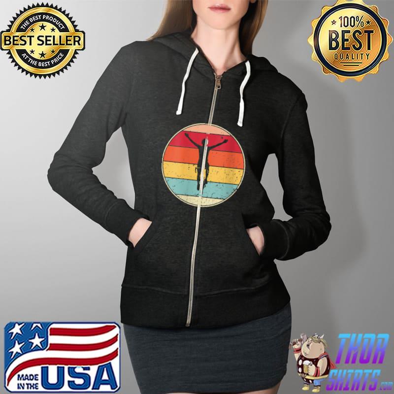 Nice retro Bicycle Vintage Bicycle Spirit Biker Lover T-Shirt Full Zip Hooded