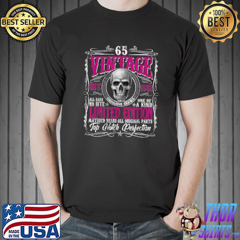 Nice vintage 1957 Limited Edition 1957 65 years old 65th Birthday T-Shirt Unisex