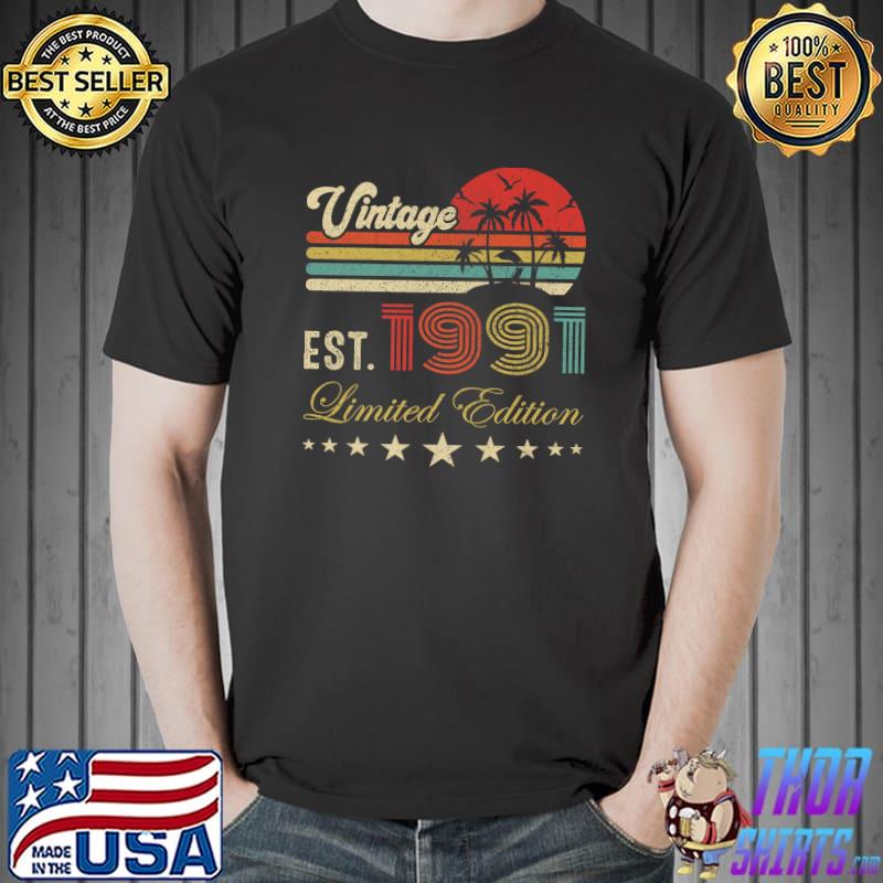 Nice vintage EST 1991 Limited Edition T-Shirt Unisex