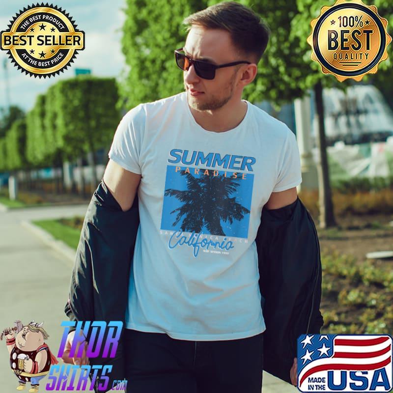 Nice vintage Paradise Summer Surf Session 1990 Beach California T-Shirt