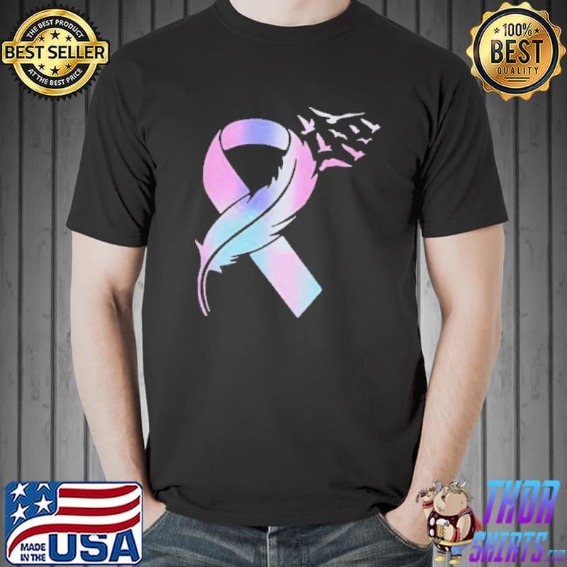 Nice wings Bird Cancer Awareness Shirt Unisex