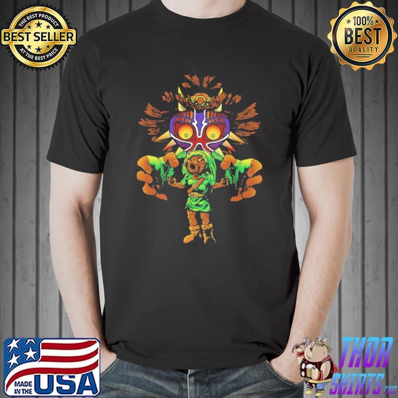 Nice zelda Majora's Mask Link Puppet Shirt Unisex