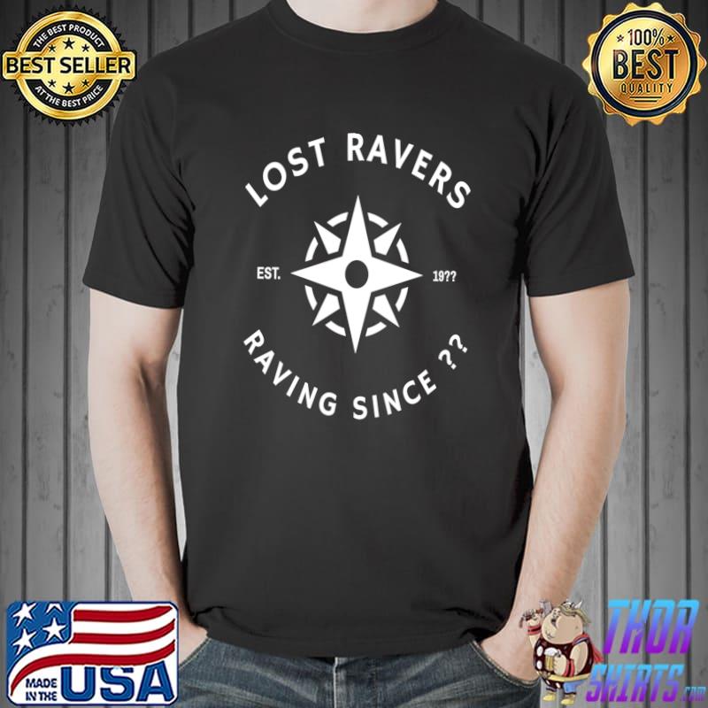 Official acid House Lost Ravers Techno House Music Drum and Bass T-s Unisex