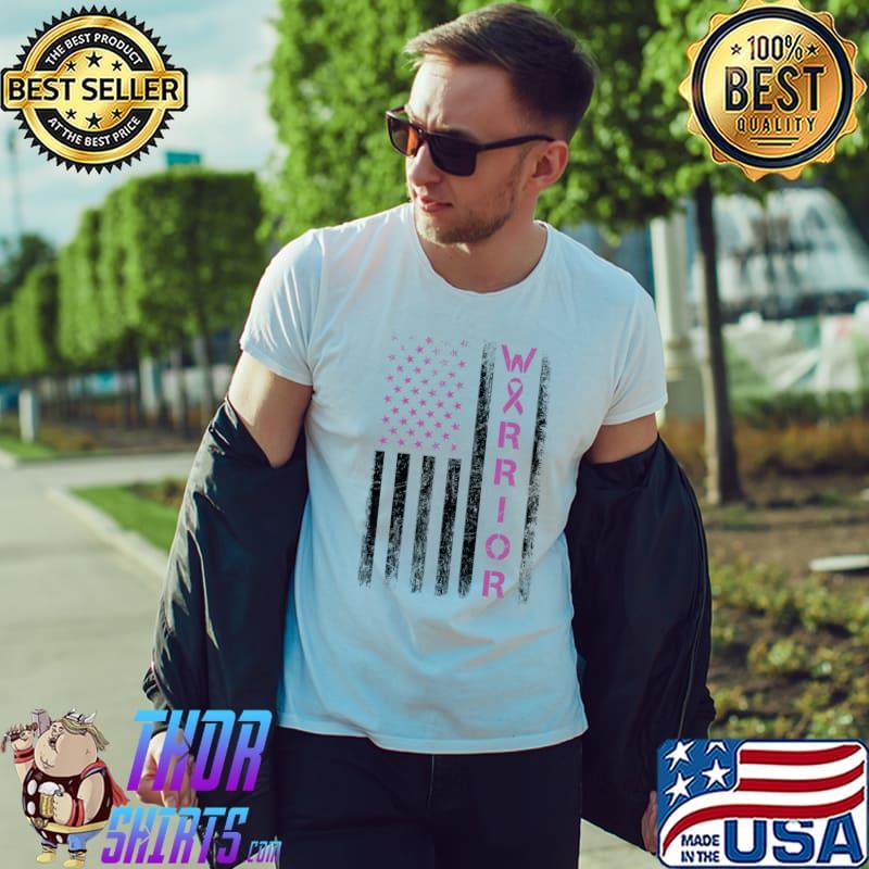 Official american USA Flag Warrior - Epilepsy Awareness black T-shirt