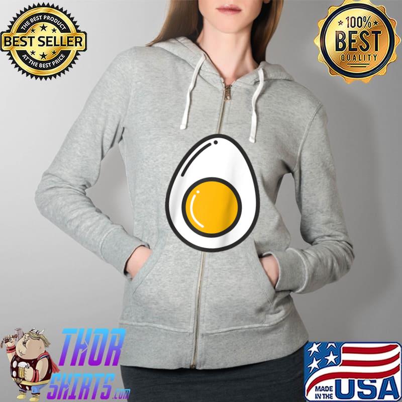 Official boiled Egg Lover Breakfast Meal Eggs Healthy Food T-Shirt Full Zip Hooded