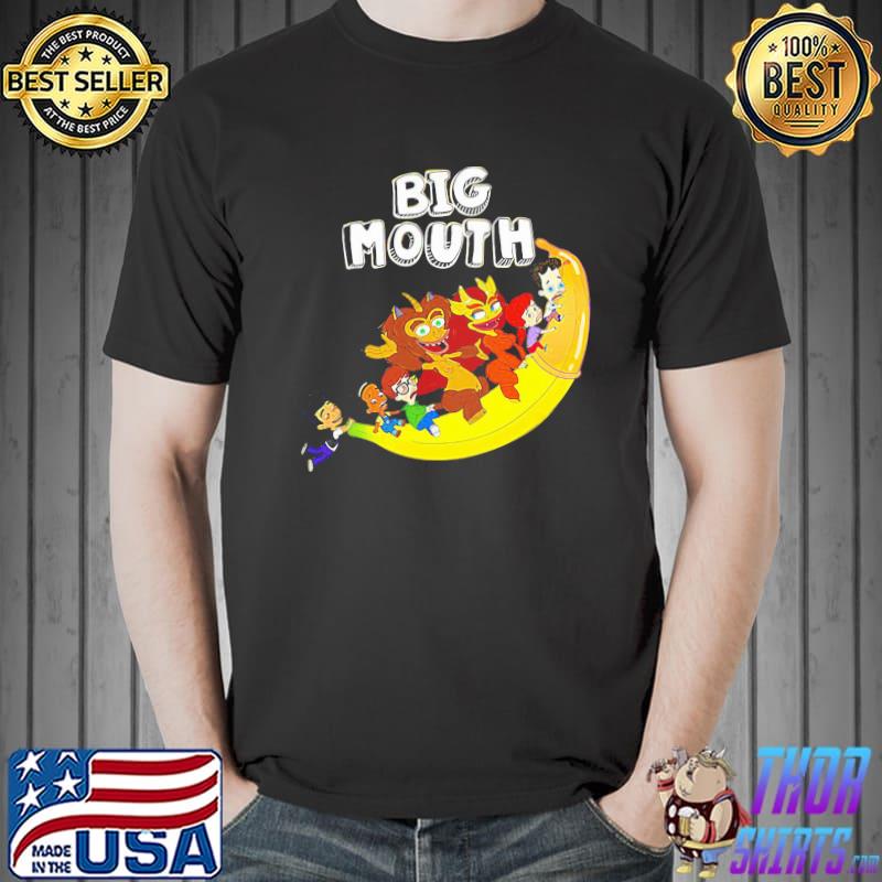 Official flying Banana big mouth s Unisex
