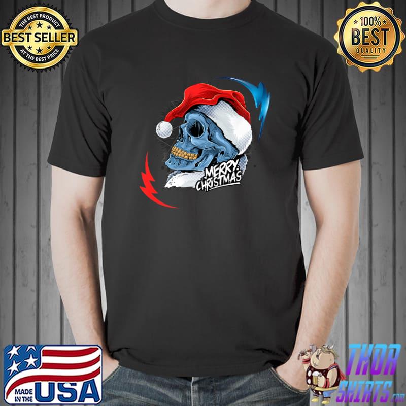 Official funny Ugly Scull Christmas Assorted essential Light-up Xmas Premium T-Shirt Unisex
