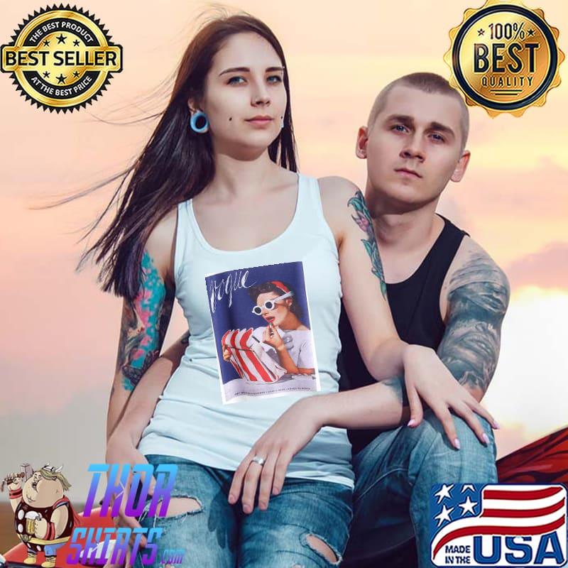 Old Vogue Magazine Vintage Shirt Tank Top
